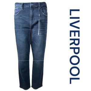 LIVERPOOL ECO Non-Skinny Skinny Hi-Rise Jean, Size 6/28.